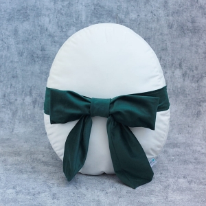 Poduszka jajko, jajo z kokardą - Wielkanoc