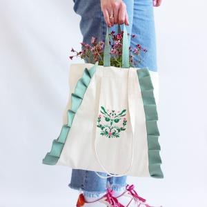 Torba bawełna surowa haft/ sowa - prezent dla Nauczyciela/ Dzień Nauczyciela/ Zakończenie roku szkolnego