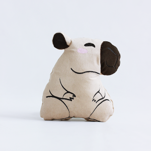 Zestaw kreatywny dla dzieci/ maskotka/ przytulanka haftowana/ haft - Kapibara