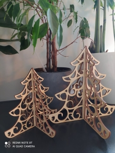 Choinka świąteczna, dekoracja, ozdoba - Święta Bożego Narodzenia / Mikołajki