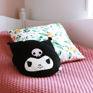 Poduszka haftowana, personalizowana Kuromi - prezent, dziecko