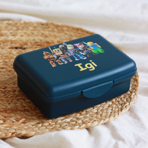 Śniadaniówka/ Lunch box / śniadaniówka z imieniem i dowolną grafiką do szkoły - wyprawka szkolna