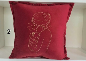 Poduszka haftowana - wyjątkowy prezent Dzień Matki/ Mamy