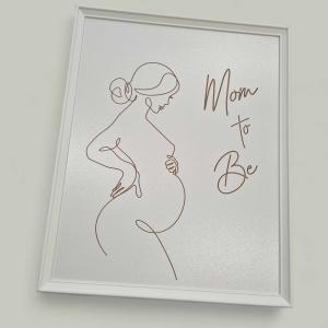 Obraz/ rama/ ramka duża dla przyszłej Mamy - prezent/ Baby Shower