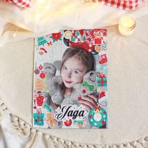 Foto puzzle/ puzzle świąteczne własne zdjęcie/ nadruk/ personalizacja - prezent Święta Bożego Narodzenia / Mikołajki