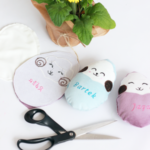 Zestaw kreatywny jajko, jajo welur dla dzieci - Wielkanoc